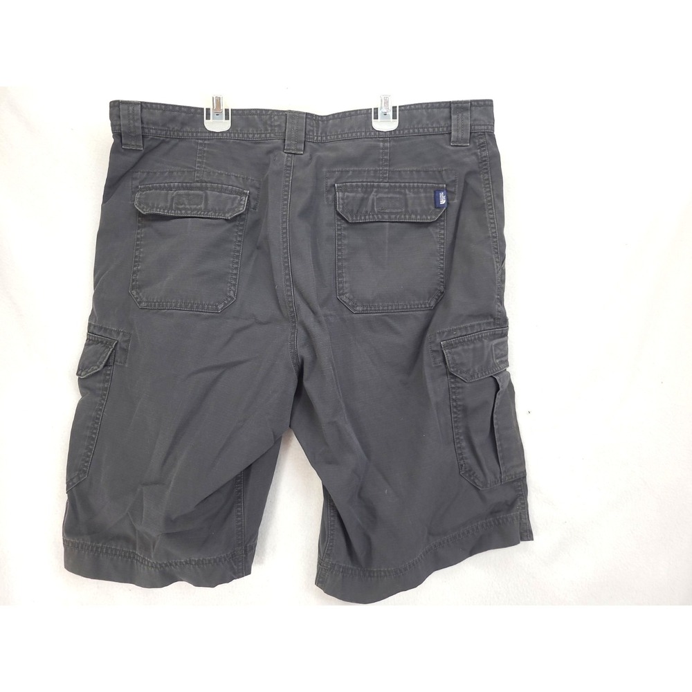 The North Face Cargo Shorts Mens Size 40 Charcoal Gray Utility Hiking Outdoor